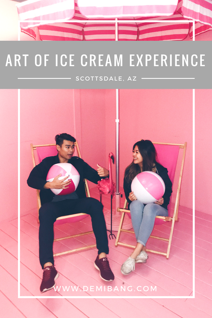 Art of Ice Cream Experience - Ice Cream Museum - Scottsdale Arizona - Demi Bang