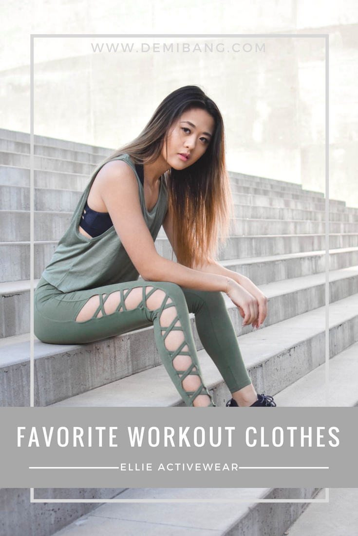 Ellie Activewear - Fitspo - Workout Clothes Apparel - Demi Bang