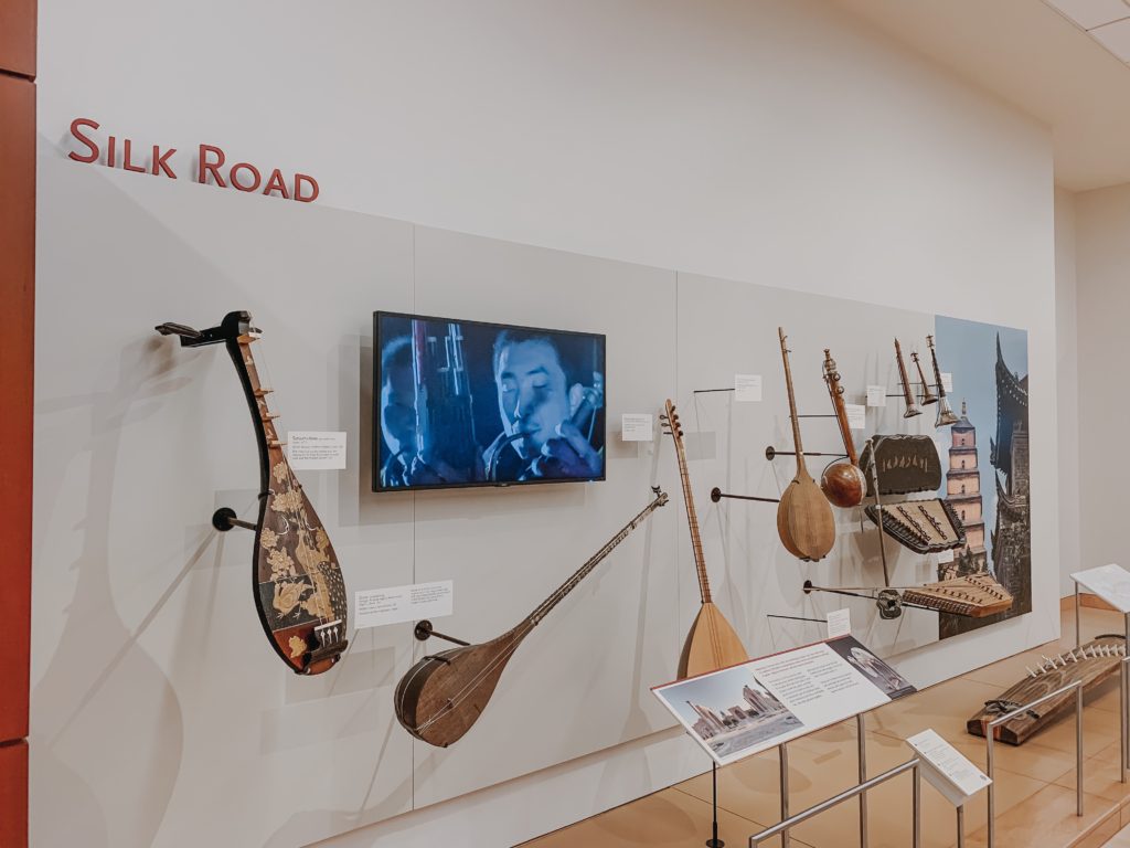 The Silk Road exhibit at Musical Instrument Museum. 