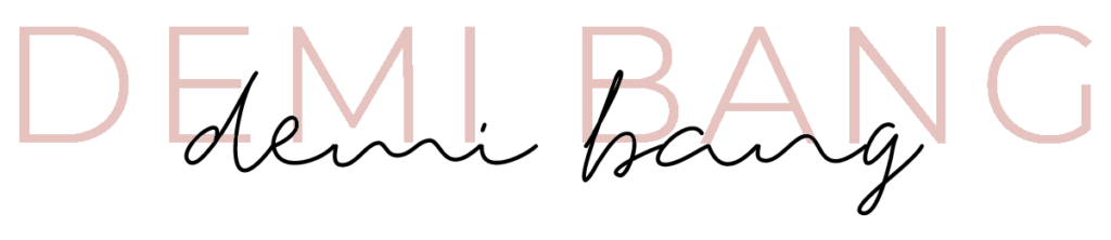 Demi Bang's 2019 logo branding. 