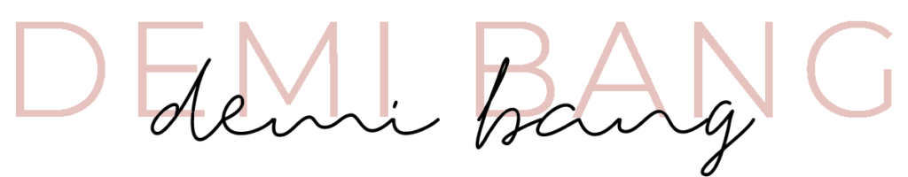Demi Bang's logo in 2018.