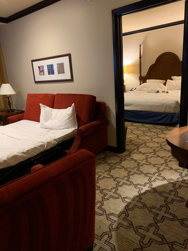Omni Resorts room in Paradise Valley, Arizona, a staycation in Arizona.