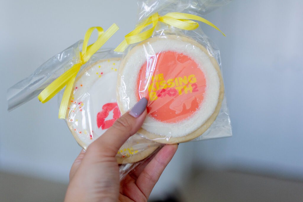 Sugar cookies from Netflix's Kissing Booth.