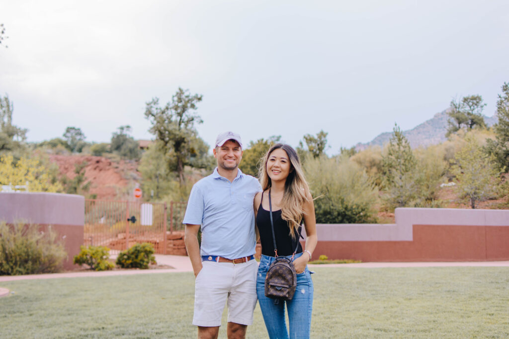 Arizona blogger, Demi Bang and TR spending the weekend getaway in Sedona, Arizona.