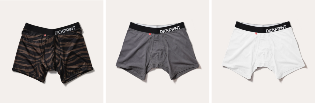 DIckPrint is a men's apparel company.