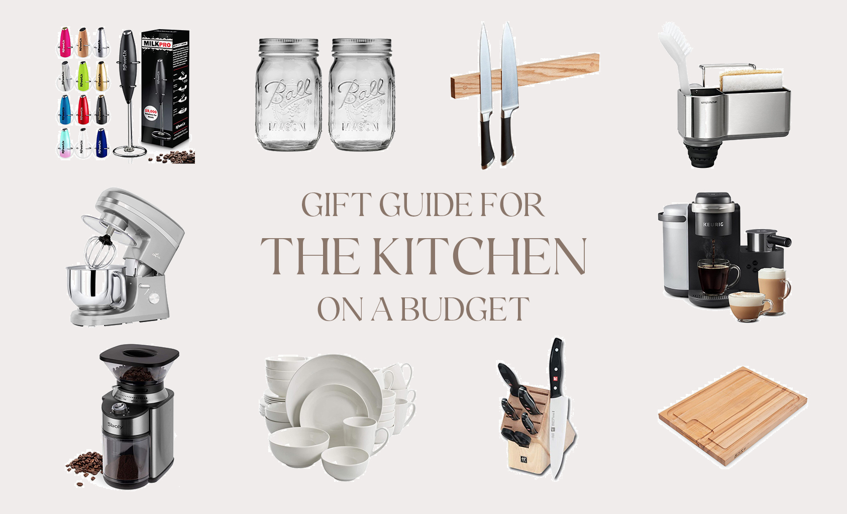 Gift Guide for the Kitchen Gift Ideas Under 50, 100, 200 Demi Bang