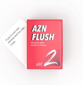 Holiday Gift Ideas for Game Lovers for Party Games including AznFlush.