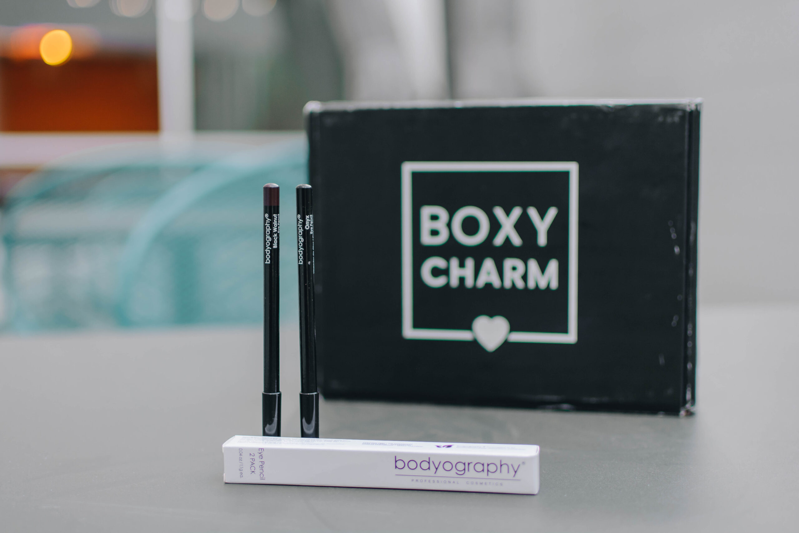 Bodyography - Eye Pencil Duo - OnyxBlack Walnut BoxyCharm