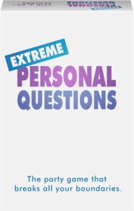 Holiday Gift Guide for Game Lovers for Party Games including EXTREME Personal Questions.