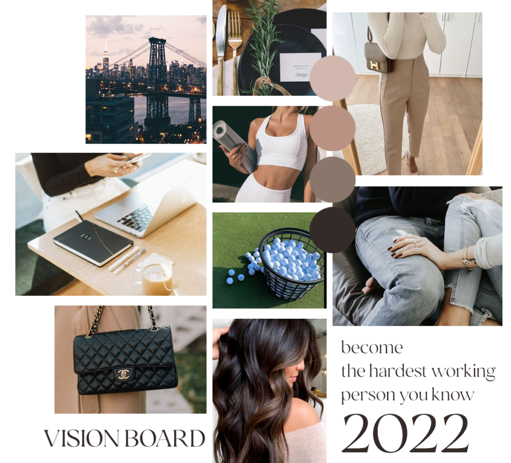 My 2022 Vision Board