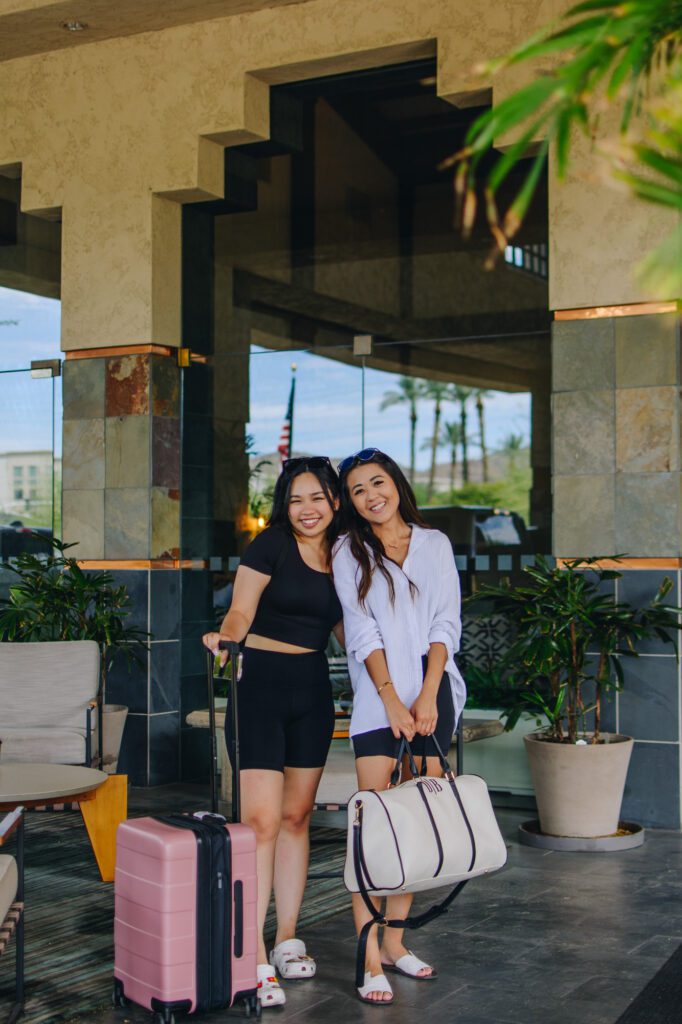 Arizona blogger Demi Bang and her friend Han goes on a girls weekend staycation in Scottsdale, Arizona.