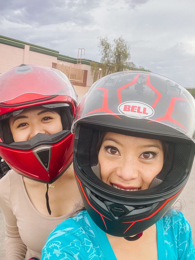 Arizona blogger Demi Bang on her day 2 of the MSF Basic RiderCourse through TEAM Arizona.