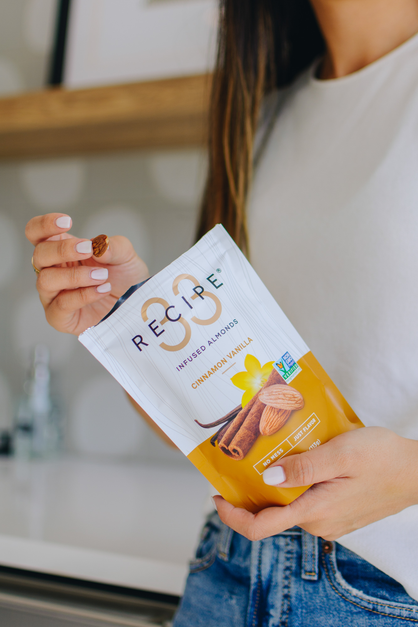 Lifestyle blogger Demi Bang shares mess-free infused almonds snack called Recipe 33 as an easy snack for the summer.