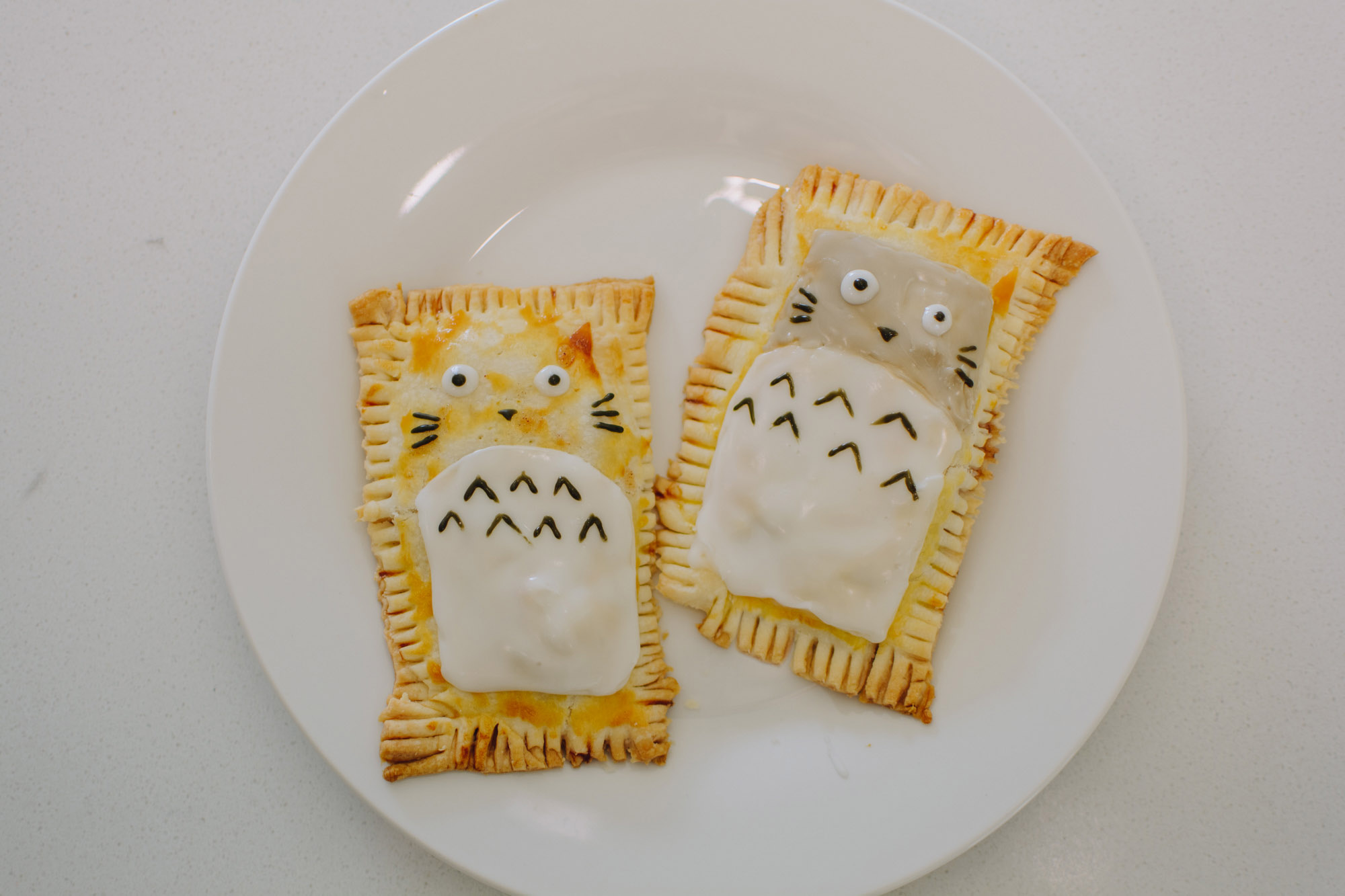Arizona influencer Demi Bang makes Totoro Toaster Pastries.