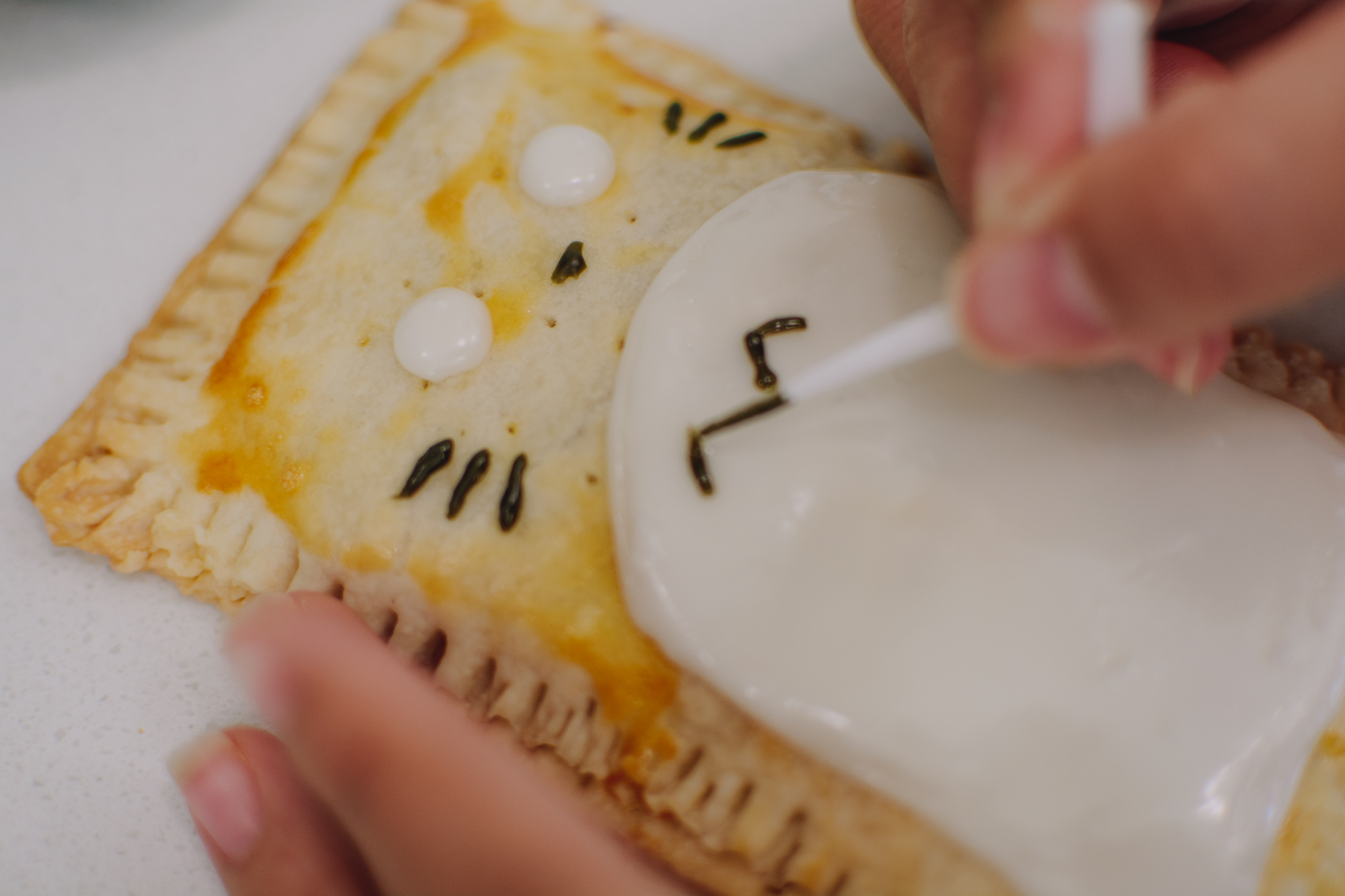 Arizona influencer Demi Bang makes Totoro-inspired toaster pastries.