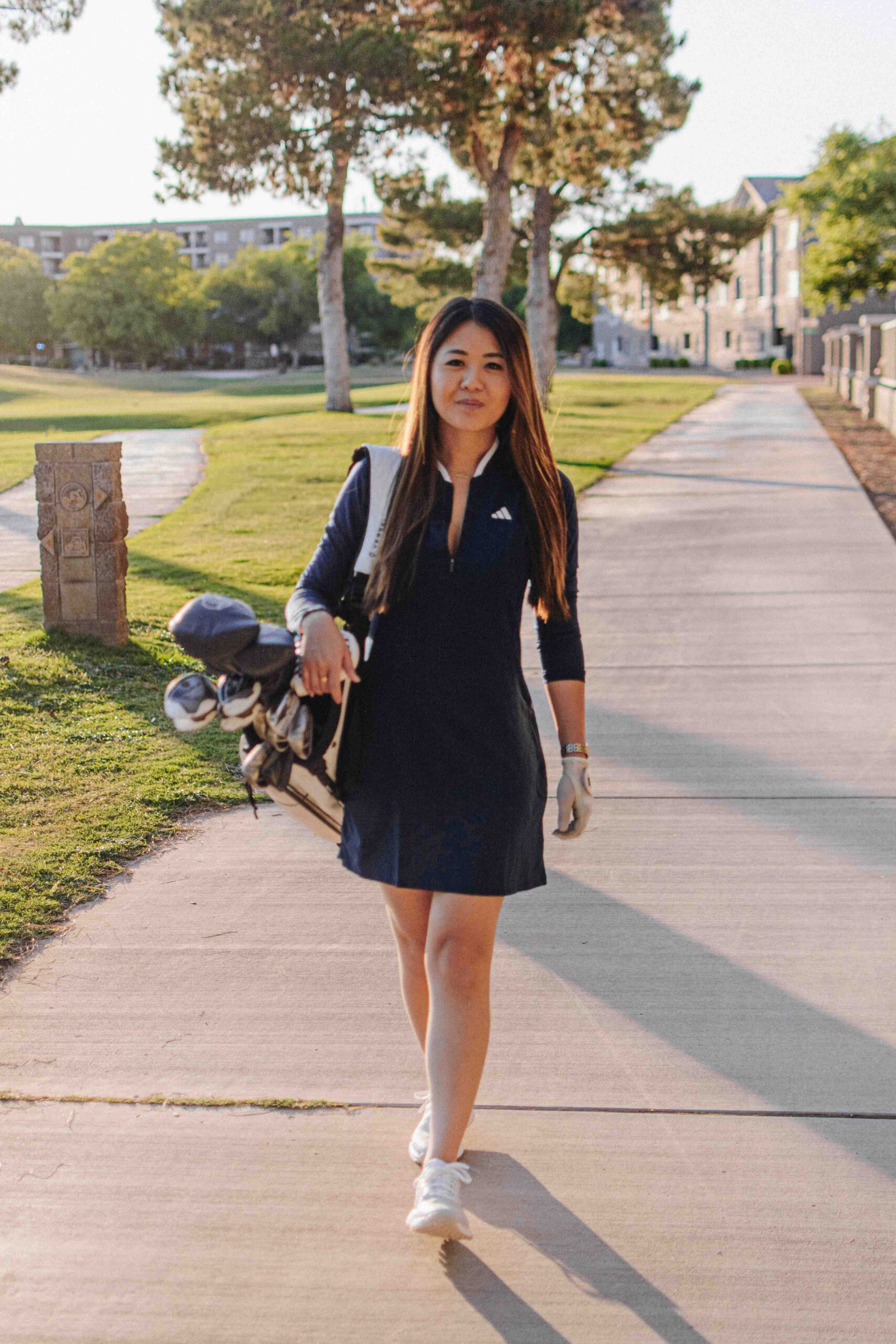 Arizona golfer Demi Bang talks about golfing clothes for women.