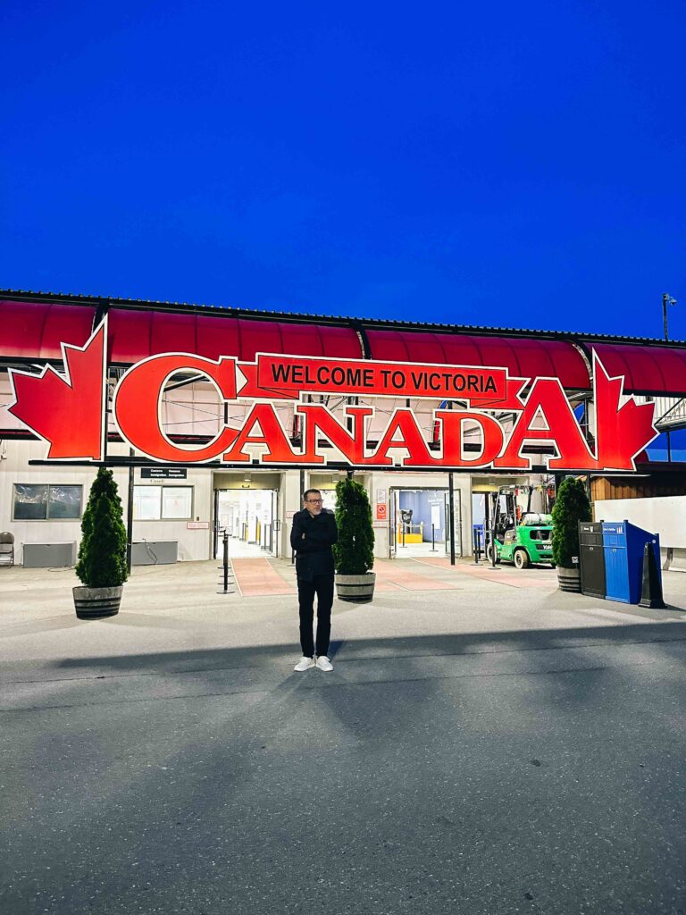 Visiting Victoria, British Columbia in Canada.